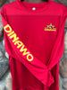 Long Sleeve Red Dri-Fit Shirt