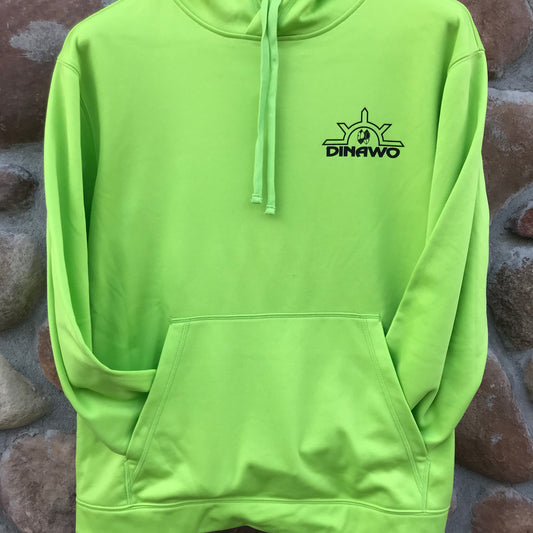 Bright Green Dri-fit Hoodie
