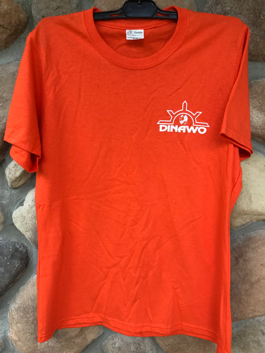 Ladies Orange Short Sleeve Tee
